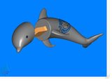 Customized Dolphin Shaped USB Flash Drives