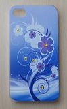 3D Custom Flower Design Phone Case with Rhinestone for iPhone 4/4s/5