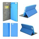 Top Texture and Flip PU Leather Cover Case for iPhone 6 Leather Case