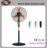 Stand Fan with Round Black Base RSF4019