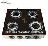 Classical Tempering Glass Cooktop Gas Stove