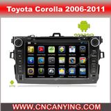 Car DVD Player for Pure Android 4.4 Car DVD Player with A9 CPU Capacitive Touch Screen GPS Bluetooth for Toyota Corolla (AD-7628)