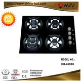 High Quality Glass 4 Burner Gas Hob