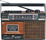 FM/AM/SW 3 Band Radio Cassette Recorder MP3 Player (BW-818)