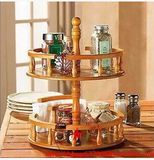 Elegant Kitchen Holder Cosmetic Box Double-Layer Holder