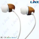 Stylish Wood Earphones with Fashion Design