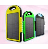 Fashionable Waterproof Solar Power Bank with LED Indicator