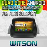 Witson S160 Car DVD GPS Player for Ford Ecosport with Rk3188 Quad Core HD 1024X600 Screen 16GB Flash 1080P WiFi 3G Front DVR DVB-T Mirror-Link Pip (W2-M232)