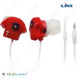 T-Shirt Shape PVC Earphone with Logo