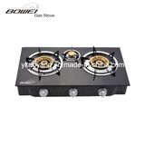 China Supply Gas Stove Auto Ignition with 3 Burner