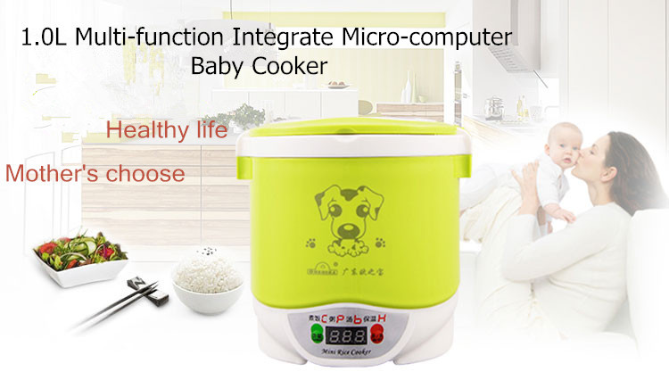Computer Rice 1L Integrated Micro-Computer Mini Rice Cooker, 304 S/S Inner Pot, Buy ...