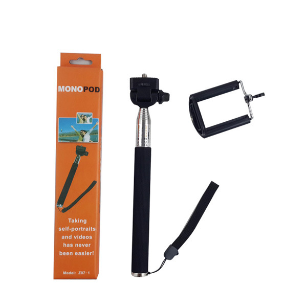 Extended Selfie Stick, Cable Monopod, Wired Selfie Stick Camera Holder