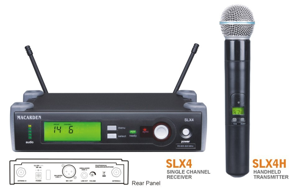 True Diversity Wireless Microphone System (SLX4)