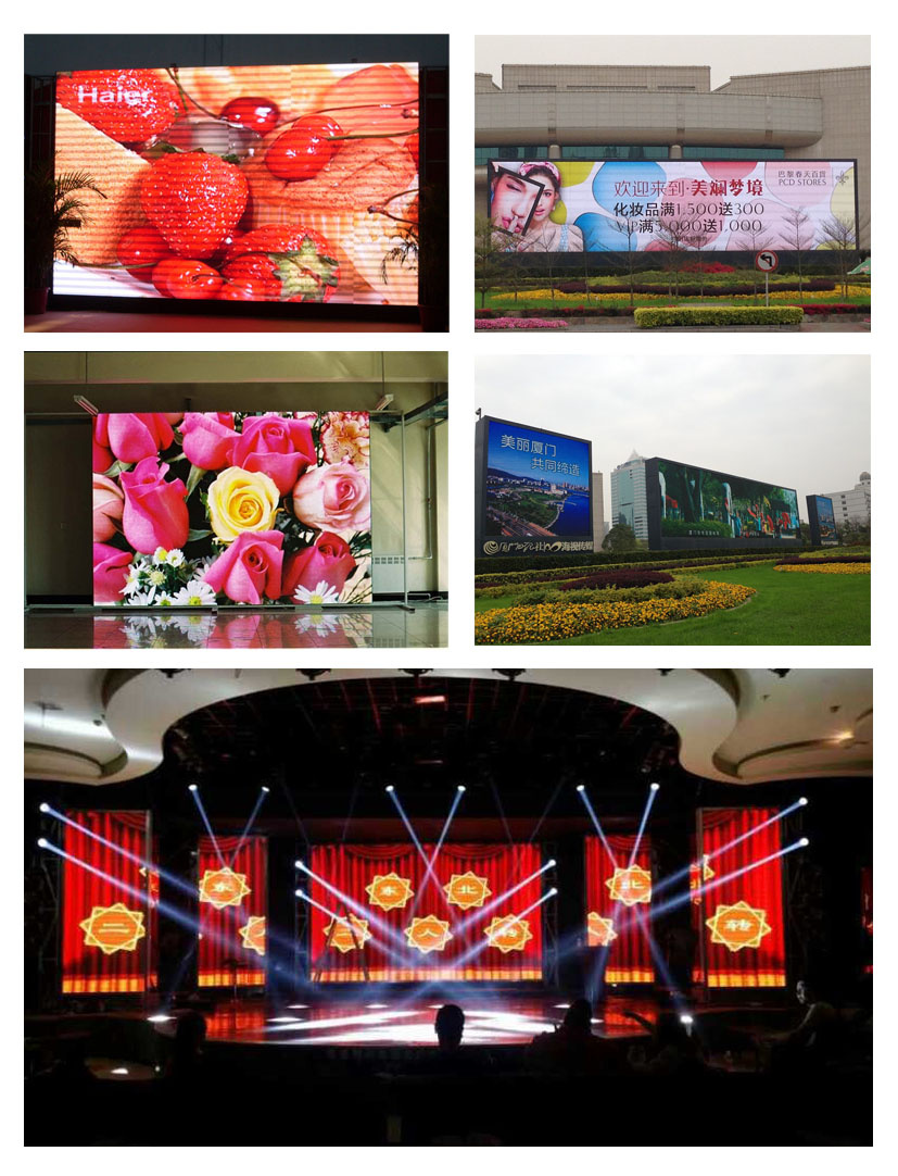 High Definition P4 Indoor Full Color LED Display (256*128mm)